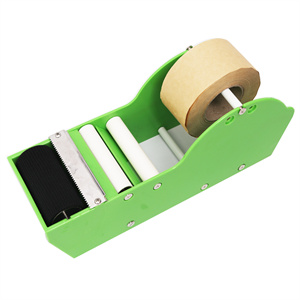 Water Activated Gummed Kraft Paper Tape Packaging Dispenser Kraft paper tape Cutter Green